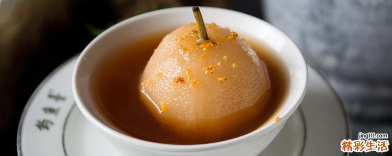 煮梨水削皮好还是不削皮好 煮梨水用什么梨好
