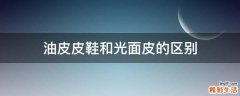 油皮皮鞋和光面皮的区别