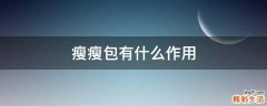 瘦瘦包有什么作用