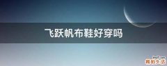 飞跃帆布鞋好穿吗