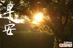 2023年早安祝福问候语大全60条