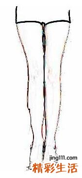 女生标准腿型到底长什么样?