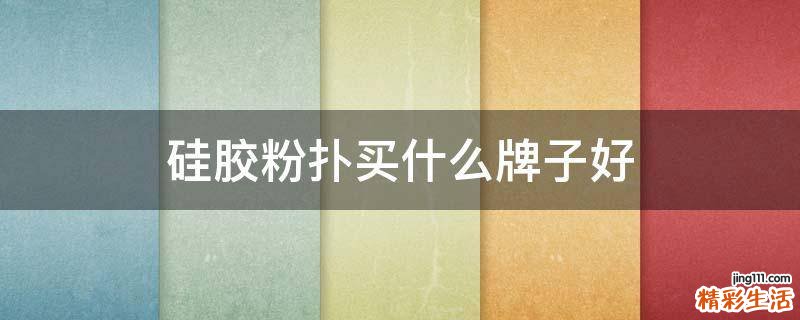 硅胶粉扑买什么牌子好