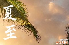 2023夏至养生饮食起居 2023夏至养生注意事项