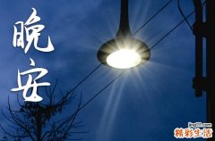发给朋友的温馨晚安句子