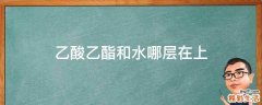 乙酸乙酯和水哪层在上