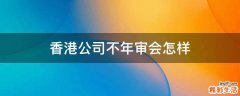 香港公司不年审会怎样