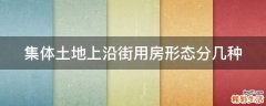 集体土地上沿街用房形态分几种