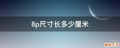 8p尺寸长多少厘米