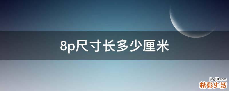 8p尺寸长多少厘米
