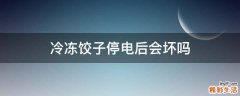 冷冻饺子停电后会坏吗