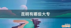昆明有哪些大专