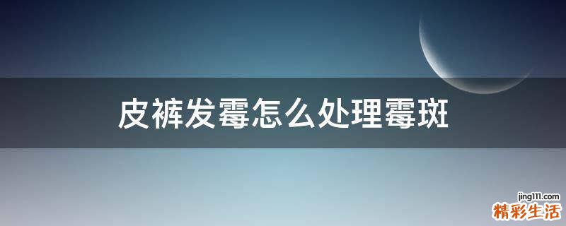 皮裤发霉怎么处理霉斑