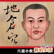 【图解】舒缓牙痛的地仓穴