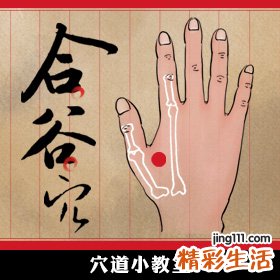 【图解】止痛良穴：合谷穴