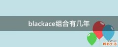 blackace组合有几年