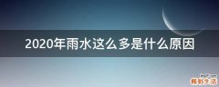 2020年雨水这么多是什么原因