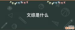 文综是什么