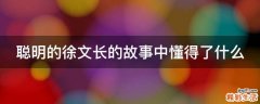 聪明的徐文长的故事中懂得了什么