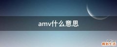 amv什么意思