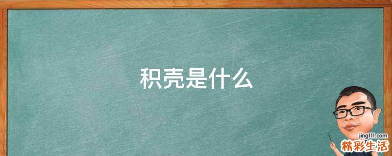 积壳是什么