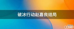 破冰行动赵嘉良结局