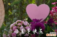 2023年母亲节祝福微信问候语48句