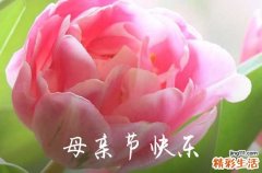 2023年母亲节快乐祝福语