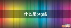 什么是otg线