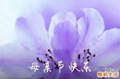 2023年母亲节送老母亲感人祝愿语