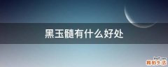 黑玉髓有什么好处