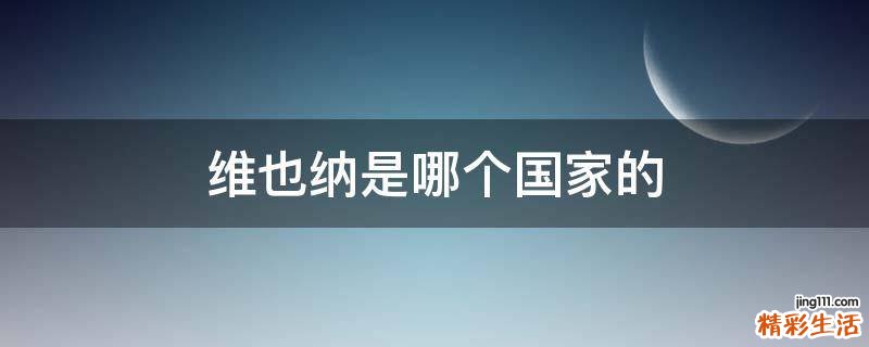 维也纳是哪个国家的