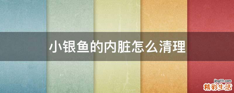 小银鱼的内脏怎么清理