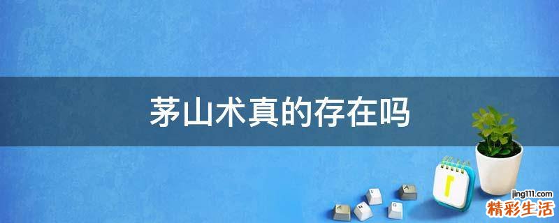 茅山术真的存在吗