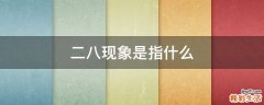 二八现象是指什么