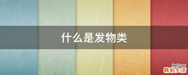 什么是发物类