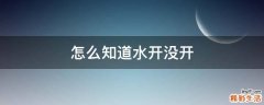 怎么知道水开没开
