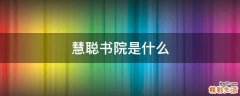 慧聪书院是什么