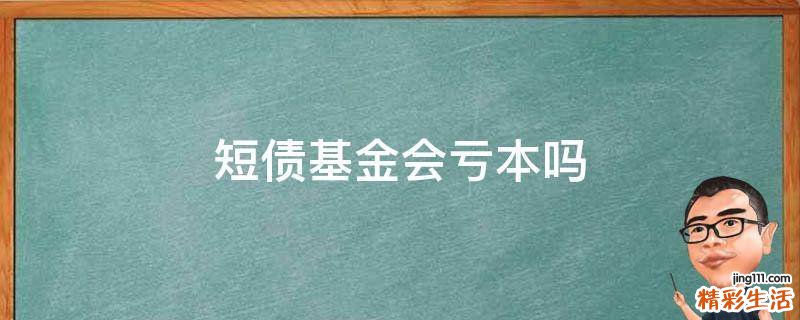 短债基金会亏本吗