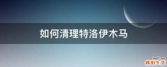 如何清理特洛伊木马