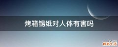 烤箱锡纸对人体有害吗