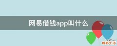 网易借钱app叫什么
