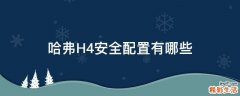 哈弗H4安全配置有哪些