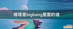 塔塔是bigbang里面的谁
