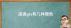 凌渡gts有几种颜色