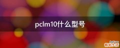 pclm10什么型号