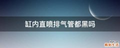 缸内直喷排气管都黑吗