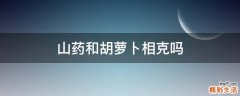 山药和胡萝卜相克吗