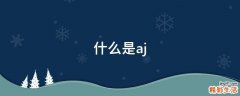什么是aj
