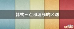 韩式三点和埋线的区别